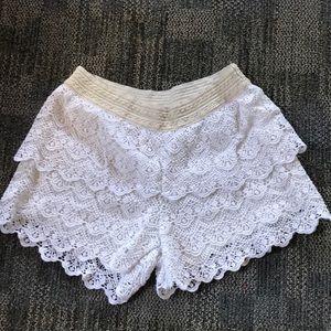 Lace shorts